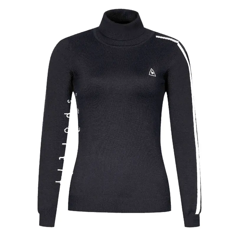 Autumn And Winter New Women's Clothing Leisure Sports Golf Sweater Comfortable Turtleneck High Quality Apparel | Женская одежда