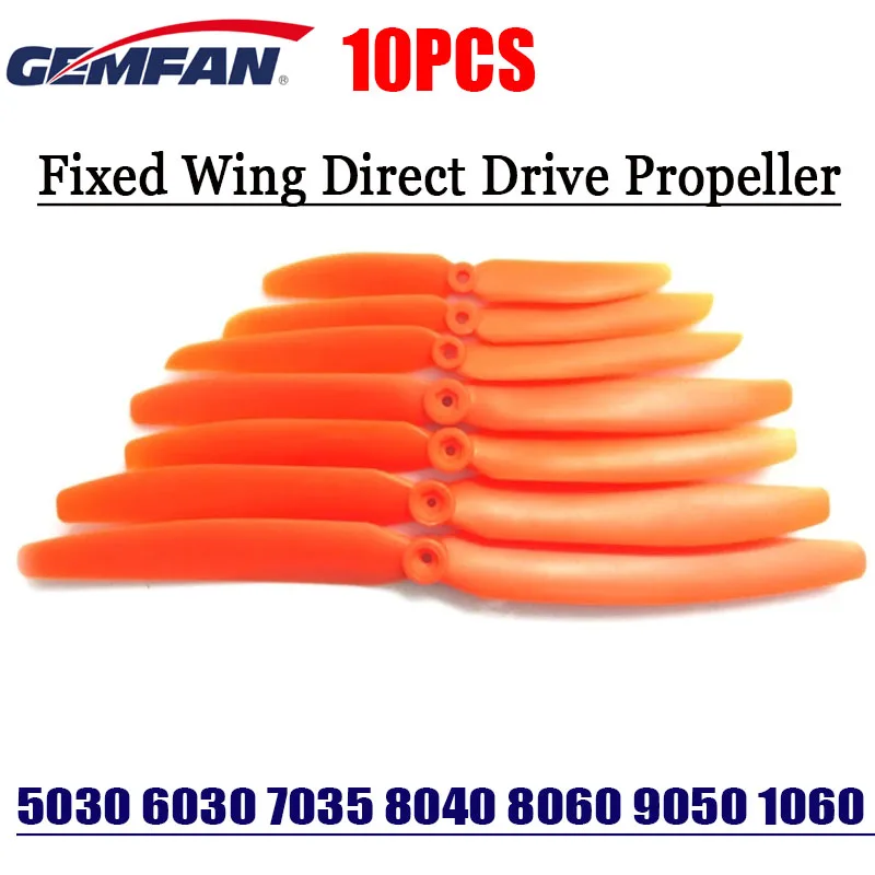 

GEMFAN 5030 6030 7035 8040 8060 9050 1060 Electric Direct Drive Propeller for RC Models Airplane Fixed-Wing Aircraft Drone Parts