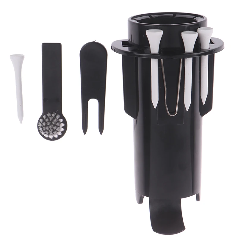 Портативный держатель для хранения тройники гольфа Pro зажим Caddy Divot коробка