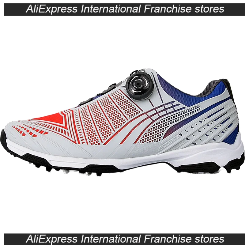 

Send Socks! Young Boys Girls Waterproof Sports Sneakers Rotating Laces Anti-slip Studs Double Patent Shoes Exoskeleos Upper