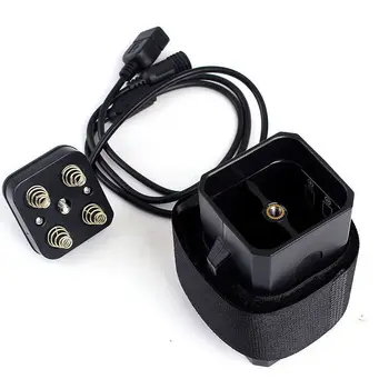 

4X 18650 Battery Holder Rechargeable Battery Case Waterproof Battery Storage Box With Dual Interface 8.4V DC/5V USB Charger