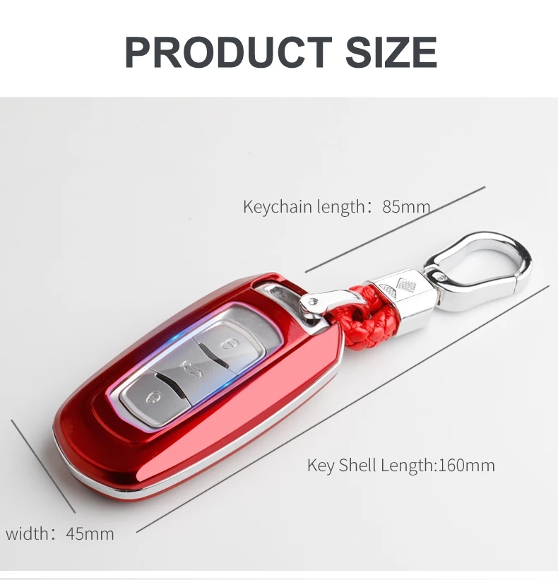 Carbon Fiber Car Smart Key Cover Case Fob For Geely Atlas Boyue NL3 EX7 Emgrand X7 SUV GT GC9 Borui Protect Shell Accessories - H92b3a3f8b5b542fabd72532b7df7ac27B