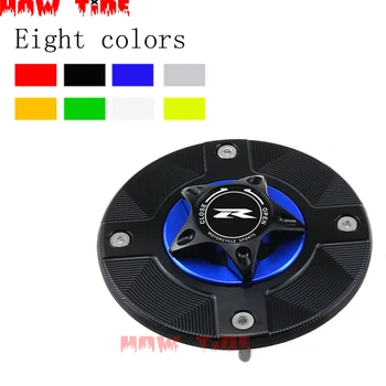 

108mm Aluminum Motorcycle Fuel Tank Gas Cap Cover Keyless for Suzuki GSX-R1000 GSX-R 1000 GSXR 2001-2002