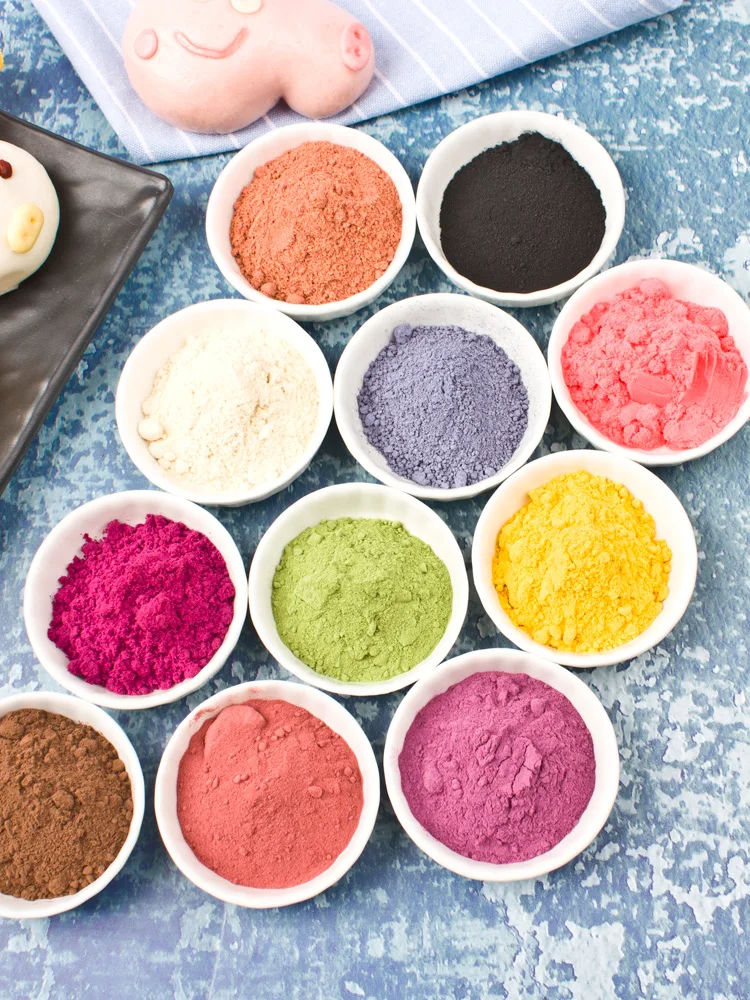 

20/50g Natural Fruit And Vegetable Powder Edible Pigment Bamboo Charcoal Powder Macaron Cream Food Coloring Cake Fondant Baking