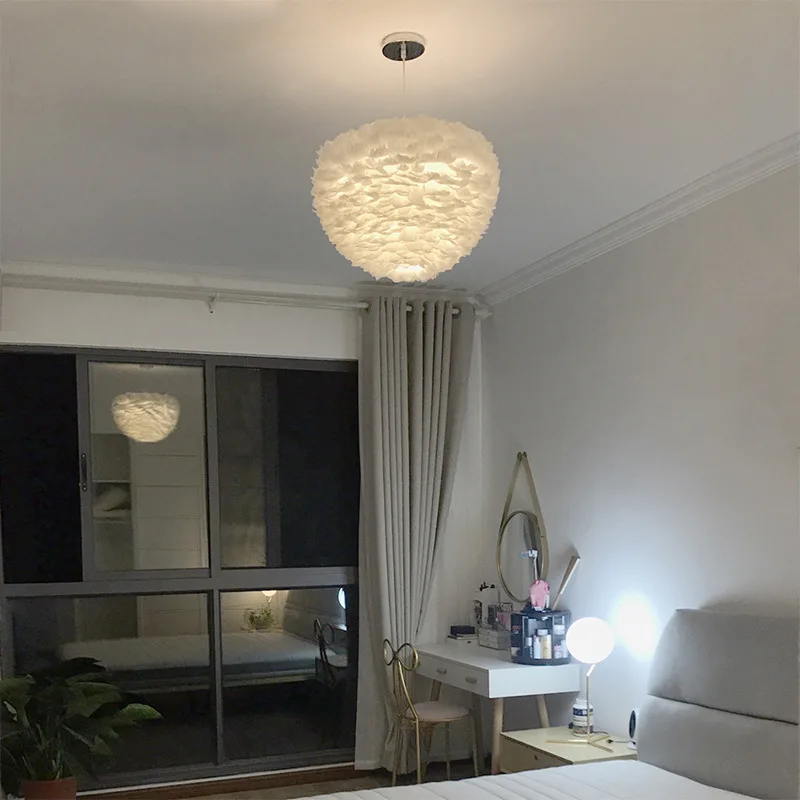 

luminaria hanging lamp glass LED pendant lights restaurant bedroom luminaire hanglamp
