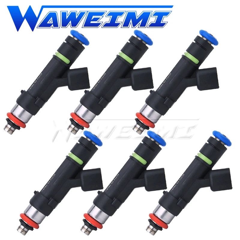 

WAWEIMI 6x High Quality Fuel Injector OE 0280158287 For Mazda 3 5 6 MX5 1.8-2.3 MZR DISI AWD 02-09 New Arrival