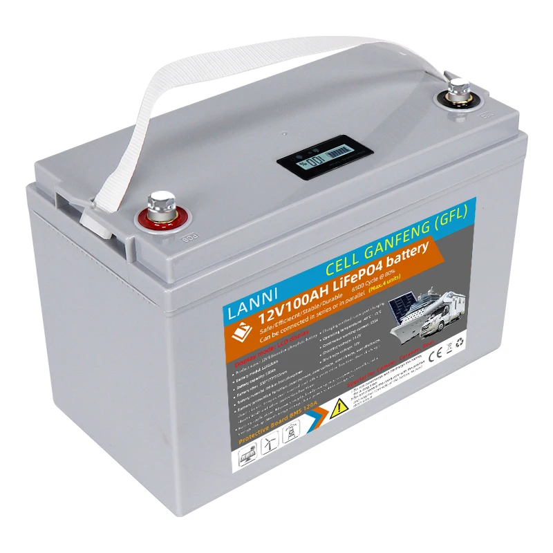 Lifepo4 Lithium Deep Cycle Battery 12v