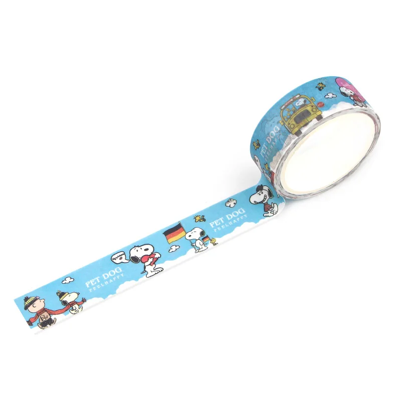 3 CA533 1,5 см x 5 м милая собака Kawaii набор декоративного скотча васи японская бумага маскирующая Лента наклейки с лентами декор канцелярские ленты Скрапбукинг - Цвет: 3
