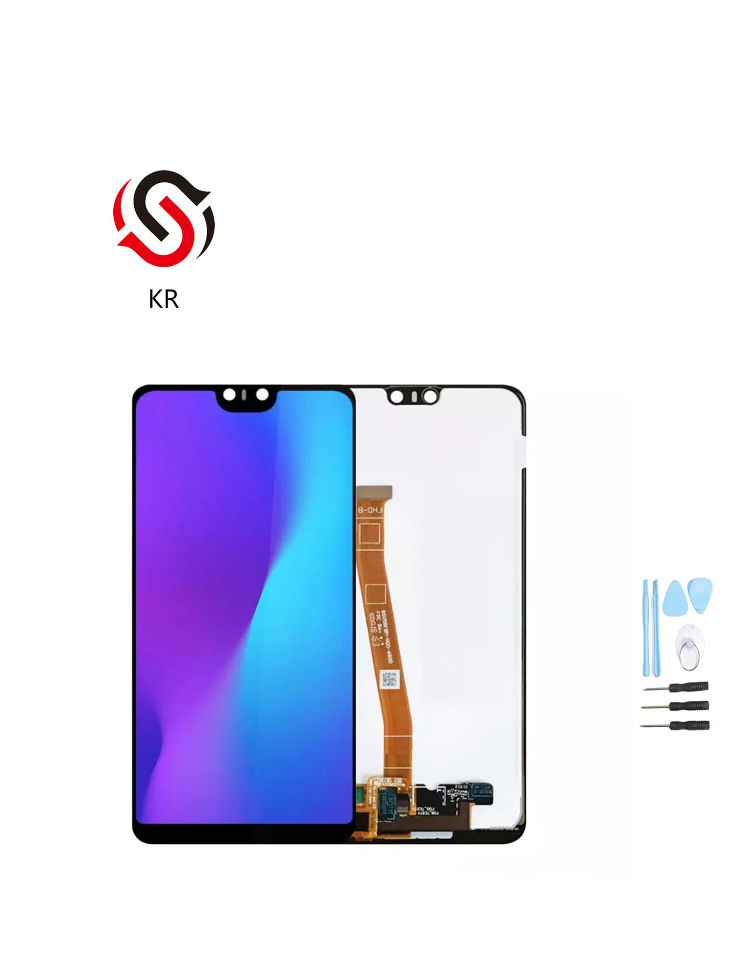 

Doogee N10 5.84 inch Touch Display+LCD Screen Digitizer Assembly 100% Original New LCD+Touch Digitizer for Y7+Tools