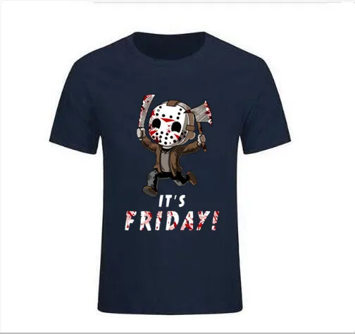 Джейсон Футболка это футболка Friday пятница 13th из фильма ужасов XS-3XL Для мужчин