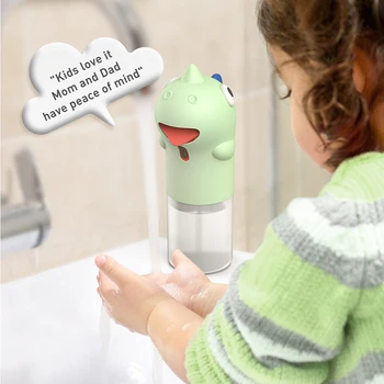 

Cartoon Cute Automatic Sensor Foam Soap Dispenser Smart Induction Foaming Dispenser Liquid Soap Dispenser Touchless Hand Washer