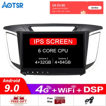 

Android 9.0 DSP Car GPS Navigation For HYUNDAI IX25 2017-2019 CAR Multimedia Player Radio Head Unit Tape Recorder No DVD Player