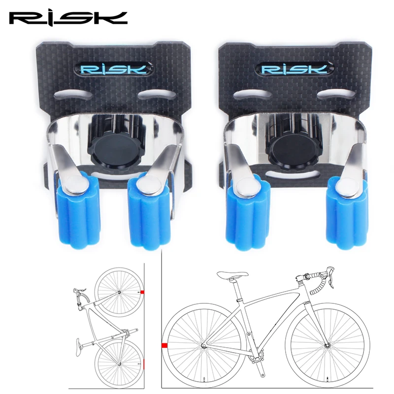 Risk MTB дорожный велосипедный стояночный настенный держатель для велосипеда держатель для горного велосипеда стойка для хранения велосипедных шин крепление