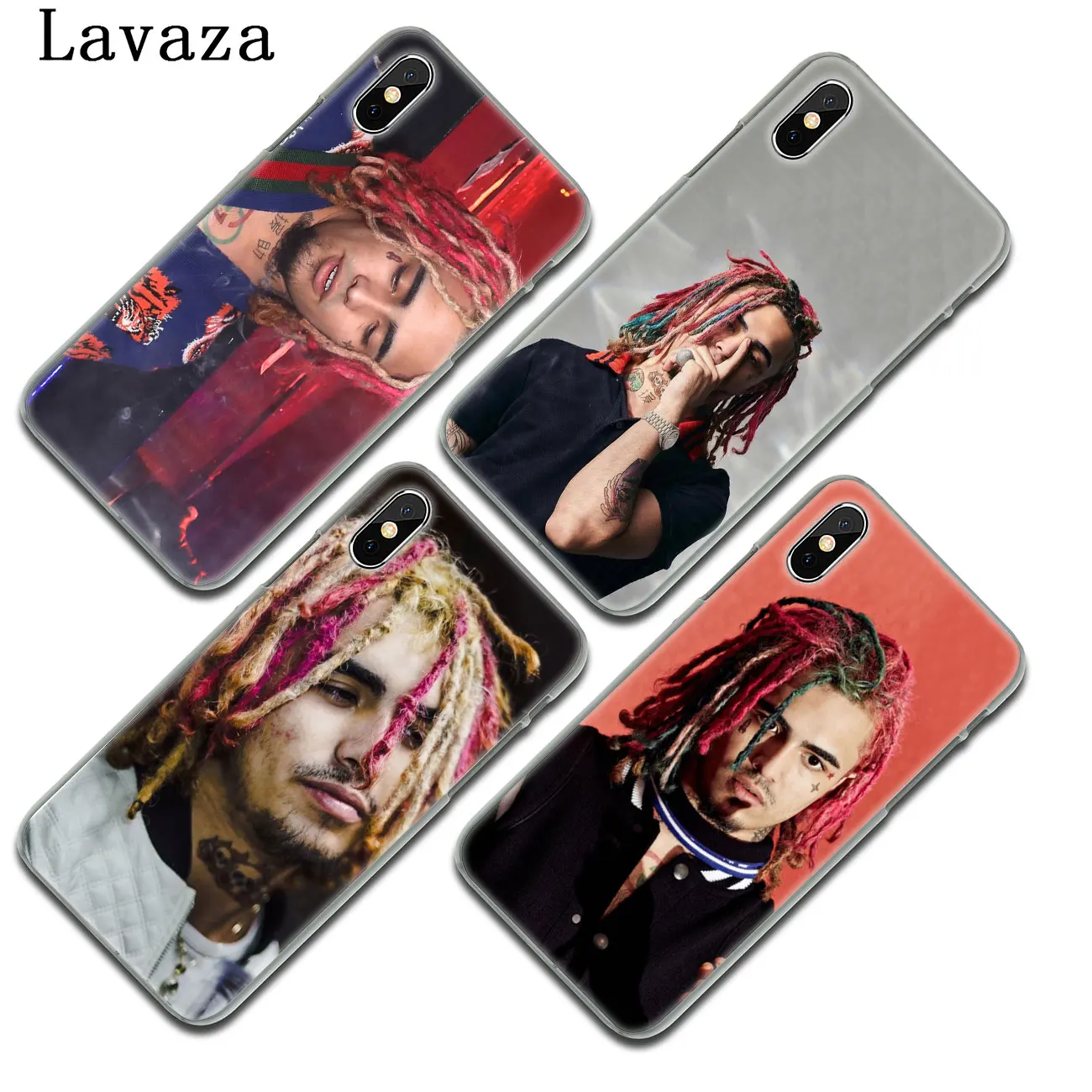 Lavaza Lil Pump Hard Phone Case for iPhone XR X XS 11 Pro Max 10 7 8 6 6S 5 5S SE 4S 4 Cover
