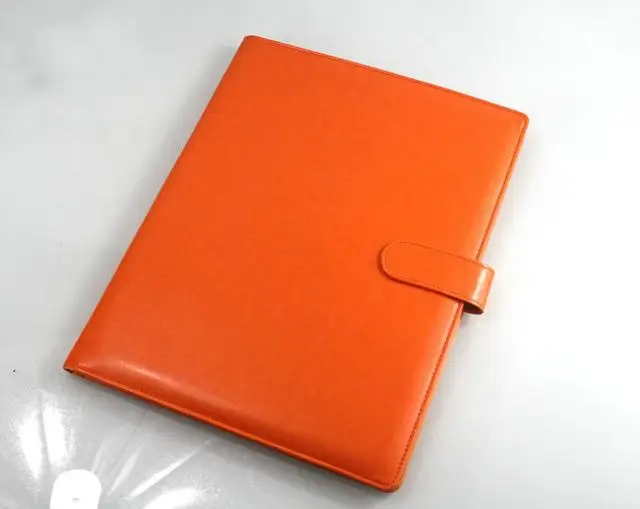 Буфер обмена Padfolio для творческой школы милый менеджер клип блокноты бумаги хранения Padfolio для встречи A4 папка - Цвет: A4 Orange