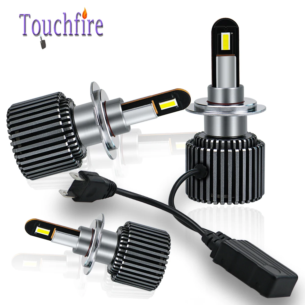 4 шт. CSP-6LED H1 H7 H8 H9 H11 HB3 9005 HB4 9006 9012 H4(Подол короче спереди и длиннее сзади) с CAN-BUS, яркие автомобильные лампы, лампы 70W 4500LM белого Авто лампы 12-24V