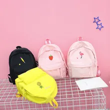 INS-Стиль школьной сумки Для женщин корейско-Стиль Harajuku учащихся старших классов универсальные простые кампус холст Мори серии рюкзак