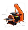 Woodworking Multifunction Sharpening Grinding machine small Household Sand disc Belt machine Desktop metal DIY Mini polisher 5