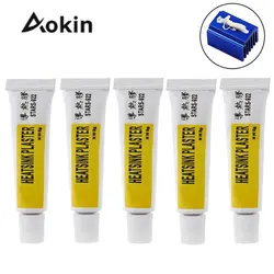 Pièces d'imprimante 3D, lot de 5/10 pièces, plâtre thermoconducteur à dissipateur thermique, adhésif visqueux, colle composée pour PC GPU IC 