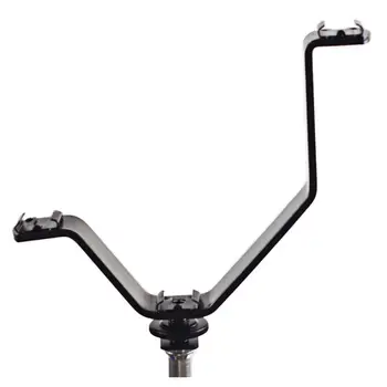 

TWISTER.CK V-type Flash Bracket for DSLR Microphone Hot Shoe Bracket LED Video Light Applicable