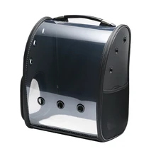 Рюкзак для перевозки животных прозрачная сумка кошка собака уличный для пешего туризма сумка космос астронавт сумка капсула товары для домашних животных черный