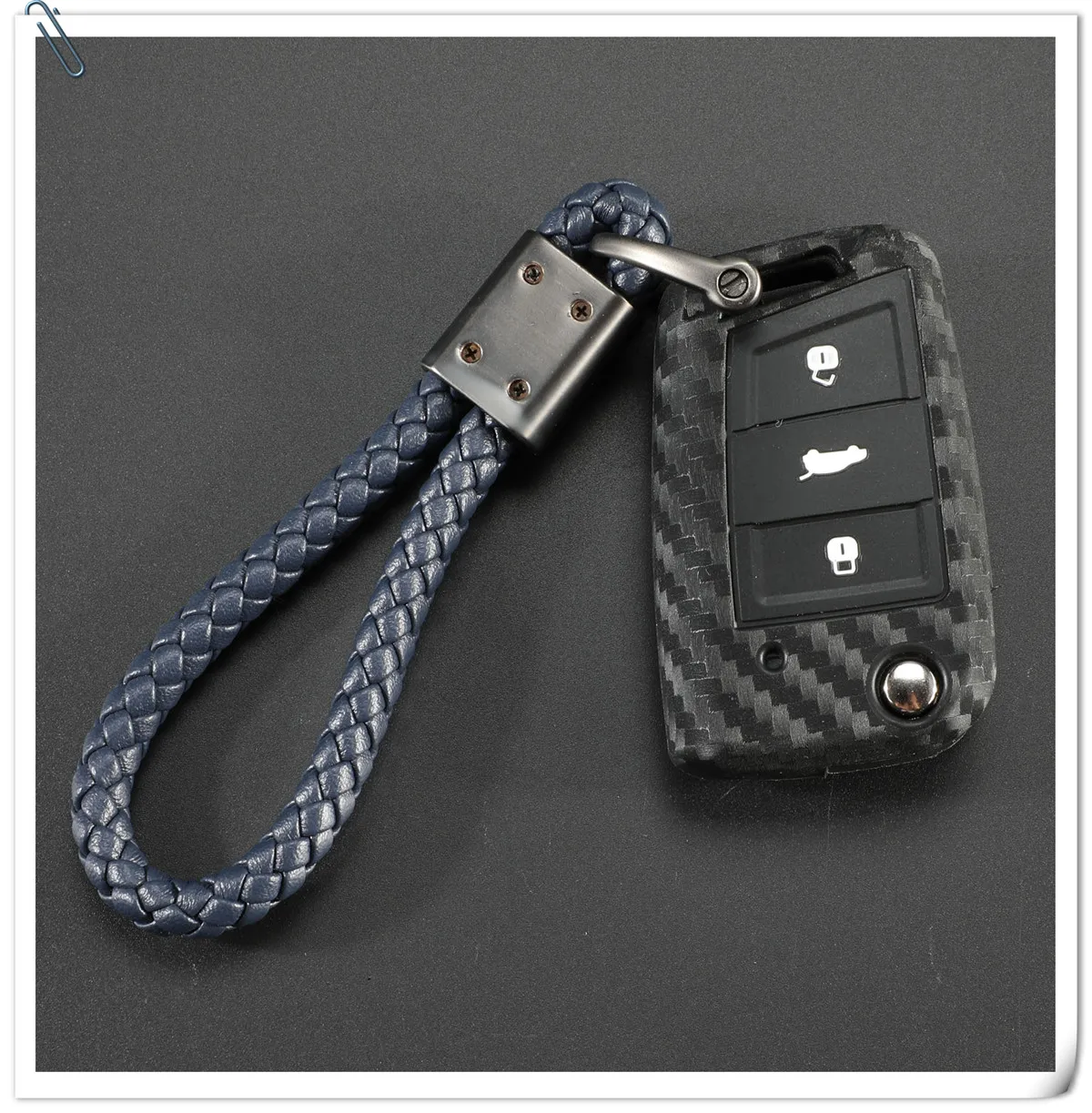 Cover portachiavi in Silicone al carbonio per VW Polo Golf 7 Tiguan Skoda Octavia Karoq SEAT Ateca Leon Ibiza portachiavi portachiavi 2015-2019 10 Cover portachiavi in Silicone al carbonio per VW Polo Golf 7 Tiguan Skoda Octavia Karoq SEAT Ateca Leon Ibiza portachiavi portachiavi 2015-2019 - H92b56e74bd6d4318bd2664511e392200T