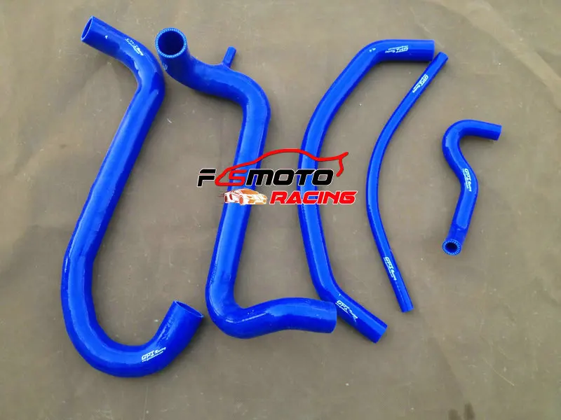 Силиконовый шланг радиатора для FORD AU FALCON 4.9L V8 inc. XR8 1998-2002 00 - Цвет: Синий