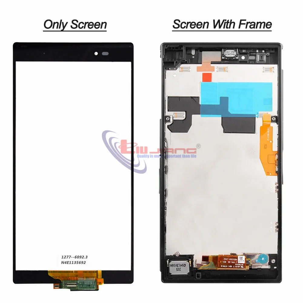 Оригинальный ЖК экран 6 44 дюйма для Sony Xperia Z Ultra XL39H XL39 C6802 C6806 C6843 C6833 сенсорный