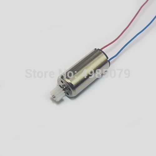 Двигатель SYMA X23 X23W с синими и красными проводами пластиковой шестерней
