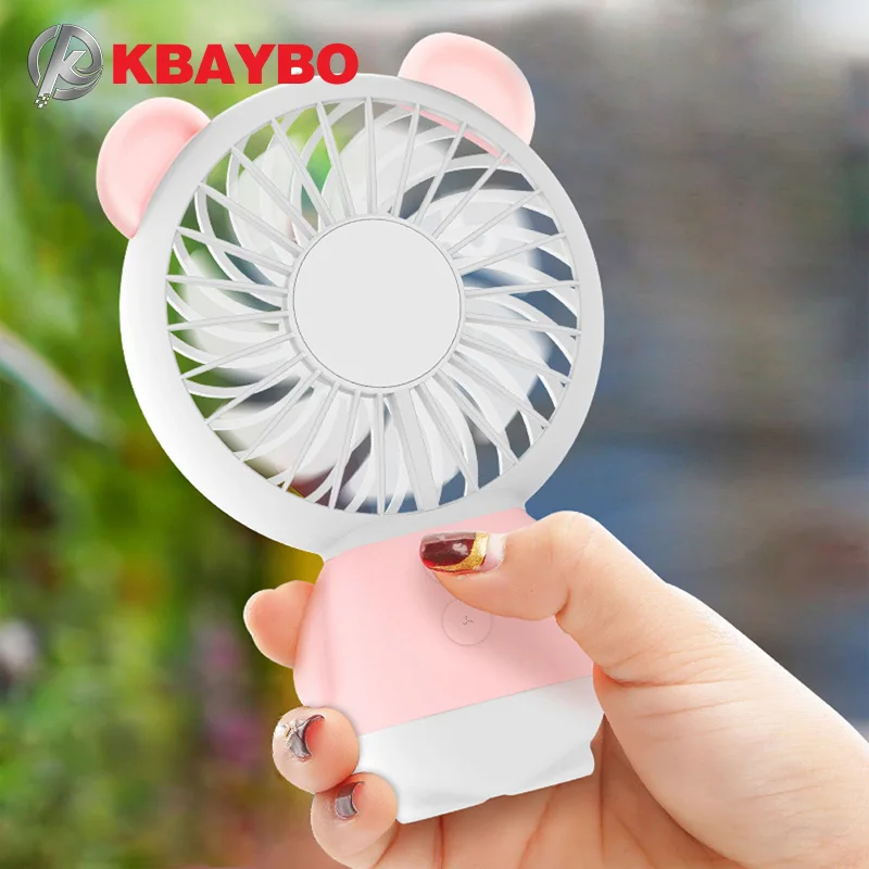 Мини USB вентилятор охлаждающий кондиционер перезаряжаемый переносной