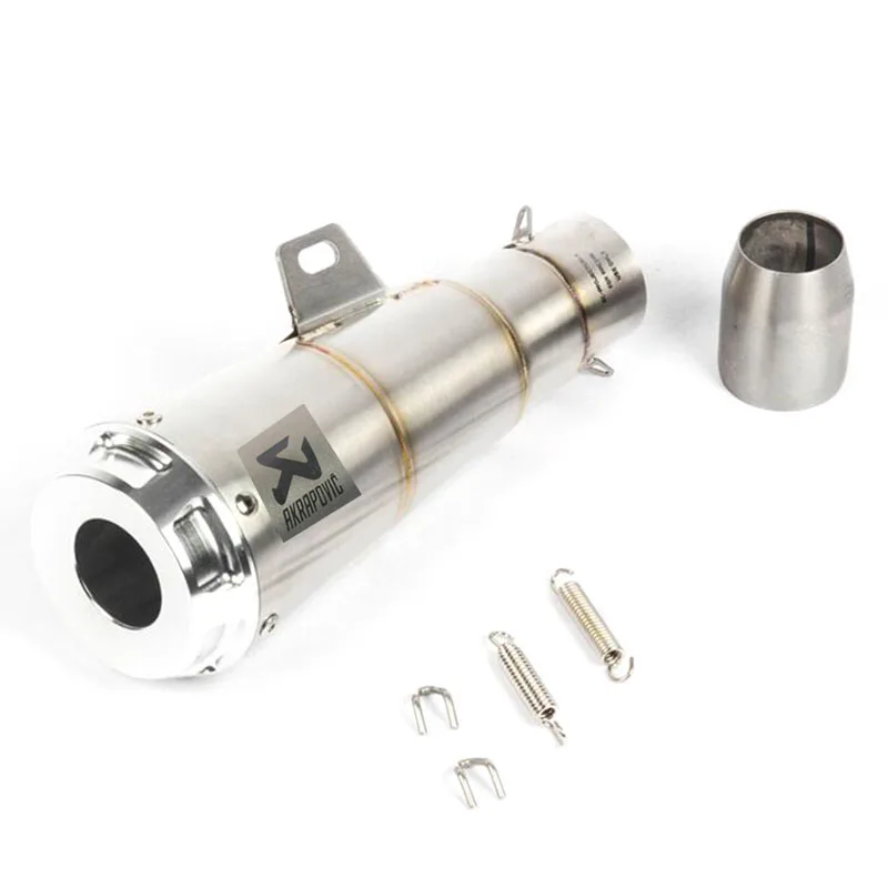 51 мм левый и правый Akrapovic мотоцикл глушитель труба для Honda CBR1000 для Yamaha R6 для Kawasaki выхлопная труба - Цвет: right