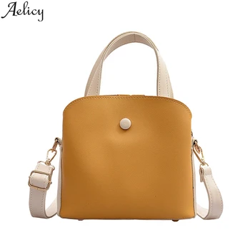 

Aelicy Women's solid color casual handbag outdoor bag canvas handbag zipper women's fashion diagonal shoulder bag