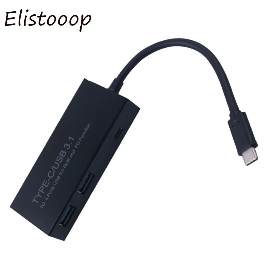 

2019 Type C HUB 4 Port USB-C to USB 3.0 Splitter Converter OTG Adapter Cable for Macbook Pro iMac PC Laptop Notebook Accessories