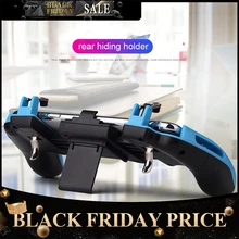 BEESCLOVER Геймпад контроллер растягивающийся игровой джойстик для PUBG игра огонь Кнопка Aim ключ шутер триггер с держателем телефона r20