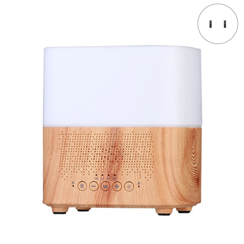 300Ml Multifunctional Bluetooth Aroma Oil Diffuser with Alarm Clock Aromatherapy Ultrasonic Air Humidifier for Room Home Office
