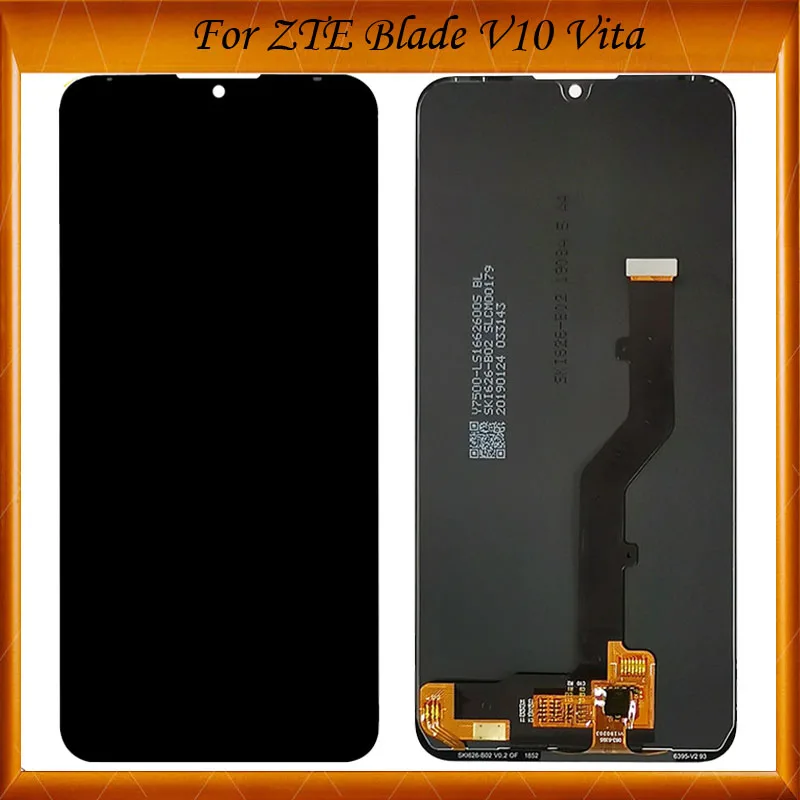 ЖК-дисплей 6 26 дюйма для ZTE Blade V10 Vita детали в сборе дигитайзера сенсорного экрана
