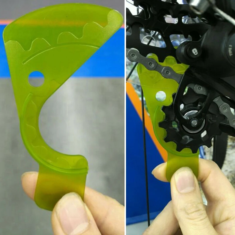 

Bike Bicycle Chain Gap Grip Adjustment Gauge Tool Setting Up Handlebar For Sram Eagle GX NX12 Rear Derailleur Green