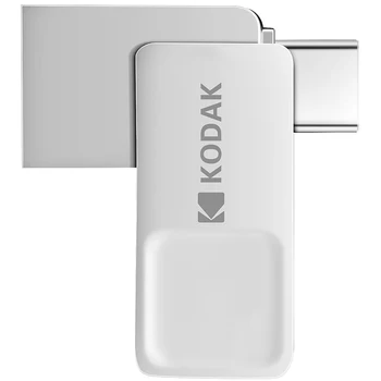 

Kodak USB Flash Drive USB3.1 K223C Metal USB Type-C Dual Interface 16GB 32GB 64GB 128GB Memory stick U Disk USB 3.0 pen drive