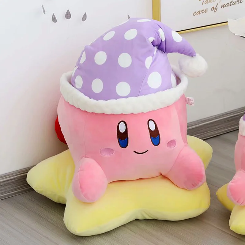 Lovely Japanese Game Peripheral Plush Toys Kirbies Stuffed Toy Sofa Cushion Kawaii Pillow Doll Gift Present For Kid Girl | Игрушки и