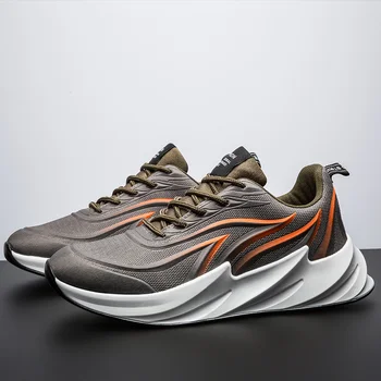 

Nice Pop Breathable Men Casual Shoes Men Male Flat Sneakers Leisure Wave Sole Shoes Ankle Trainers Chaussure Homme Zapatos