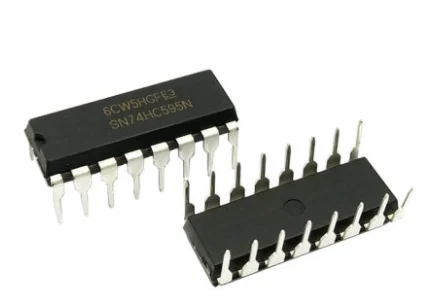 50 шт./лот SN74HC595N 74HC595 DIP-16 74HC595N DIP новый и оригинальный IC 1 заказ | Электроника
