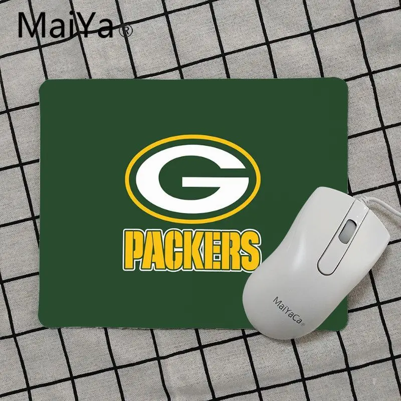 Maiya высокое качество Green Bay Упаковщики уникальная настольная панель коврик для игровой мыши Лидер продаж подставка под руку мышь