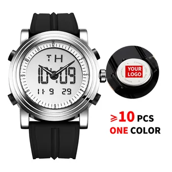 

10PCS/Lot SINOBI 9368 Free Customized LOGO Men's Digital Watch Men Chronograph Wrist Watches Custom Watches Best Gifts Watch