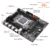 Kllisre X99 материнская плата combo kit set Xeon E5 2620 V3 LGA 2011-3 CPU 2pcs X 8GB =16GB 2666MHz DDR4 memory