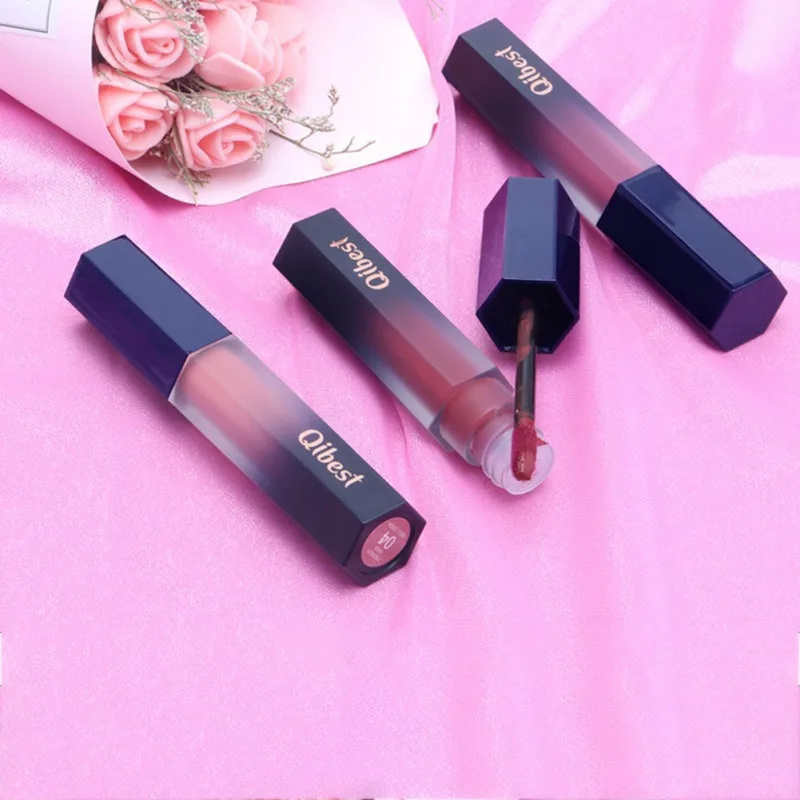 Матовая помада антипригарная чашка водостойкая Помада Жидкая губная помада макияж помада блеск для губ Косметика