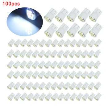 

Light Light Bulb Bulb For W5W 194 168 2825 501 192 158 100pcs White LED 8smd