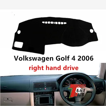 

Taijs right hand drive car dashboard cover for V-olkswagen Golf 4 2006 protective polyester car dashboard mat for GOLF 4