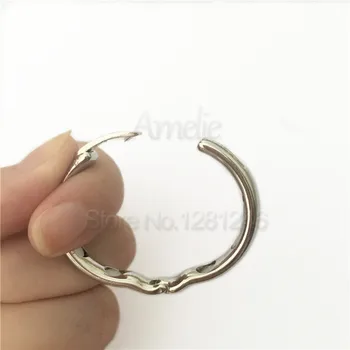 Magnet Cock Ring Metal Foreskin Correction Penis Ring,Adjustable Size Glans Physiotherapy Ring,Male Circumcision Ring V Type 2