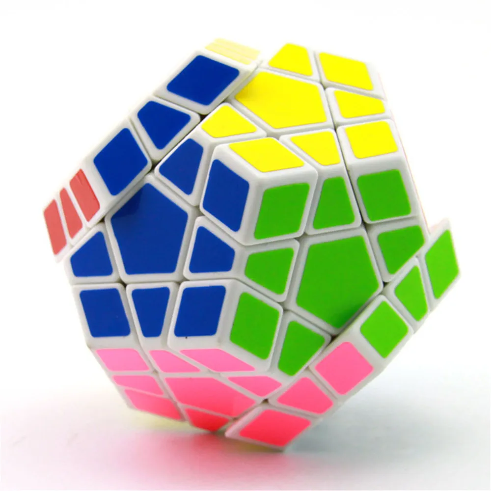 ShengShou 3x3x3 Megaminx Профессиональный Черный Белый Волшебный куб безопасный ABS ультра-Гладкий кубар-Рубик на скорость 3x3 детские игрушки подарок