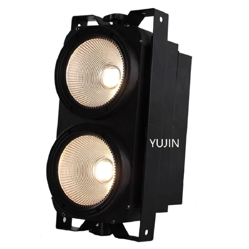 2 шт./лот DJ светильник ing Effect blinder led 2 EYE Cob светильник для зрителей